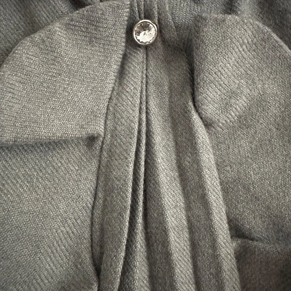 Tartine et Chocolat Toddler Dress Grey Pleated Party Dress 2T